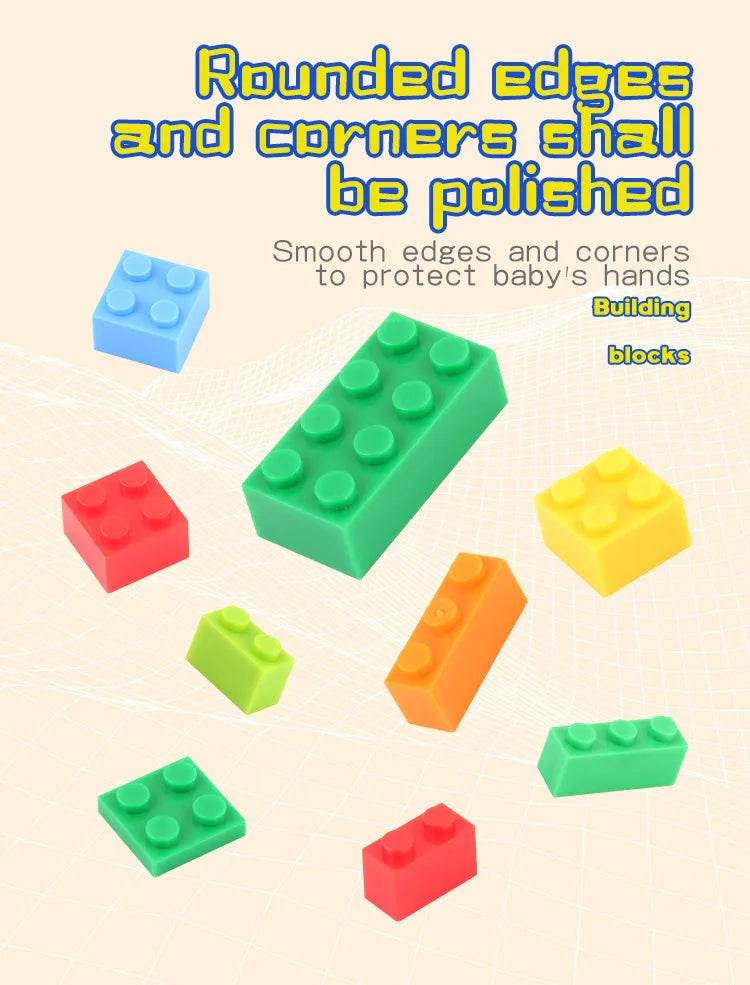 Marble Race Run Block Small Size Building Blocks Maze Ball Funnel Slide Blocks DIY Creative Bricks Assemble Toys Bulk Model Toys - AIAZ