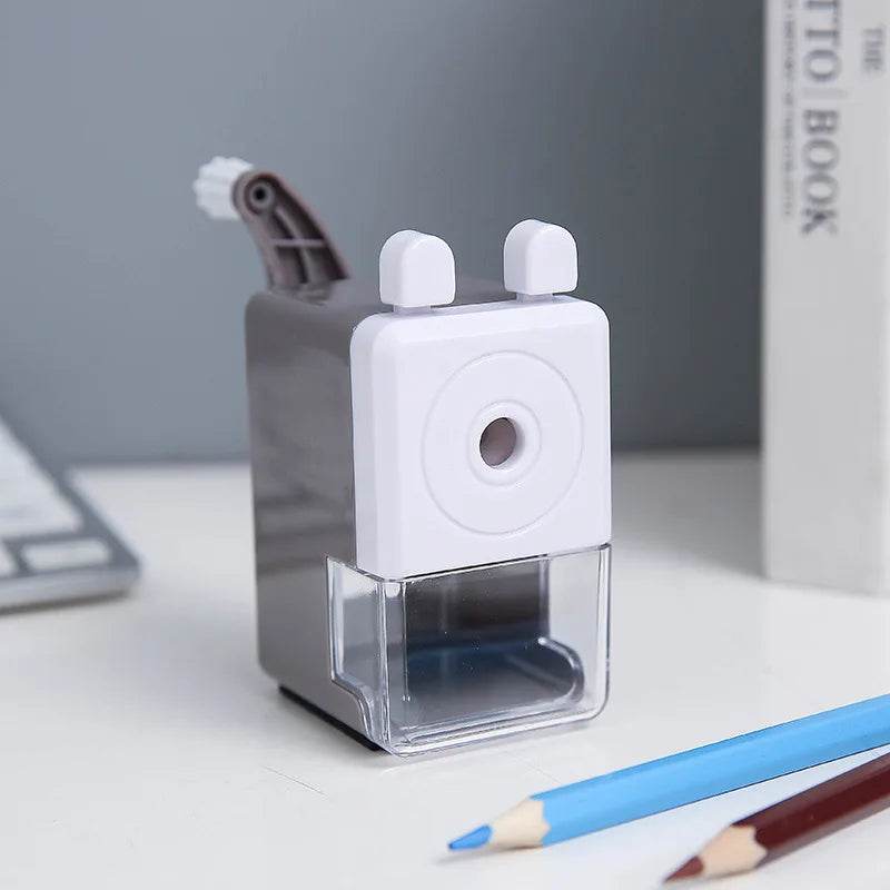 Students Use Back to School Supplies Stationery Bar Pencil Sharpener Simple and Portable Useful Kawaii Sharpeners Pencils Office - AIAZ
