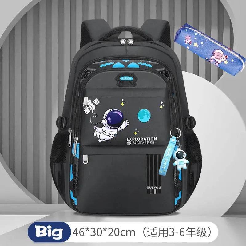 School Bags for Boys Shoulder Backpack Bagutte Children Spinal Protection Light Big Capacity New Astronaut Waterproof Kids - AIAZ