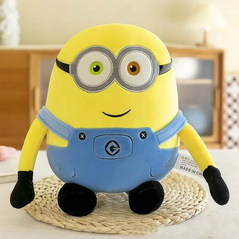 Cute Minions Movie Characters Yellow Plush Toys Bob Stuart In Jeans Soft Dolls Toys & Hobbies Christmas Birthday Gift - AIAZ