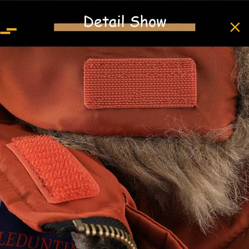 2025 Winter Men Outdoor Windproof Fleece Warm Travel Jacket Men Hooded Casual Fashion Style Zipper Pocket Jacket Male Coat Tops - AIAZ