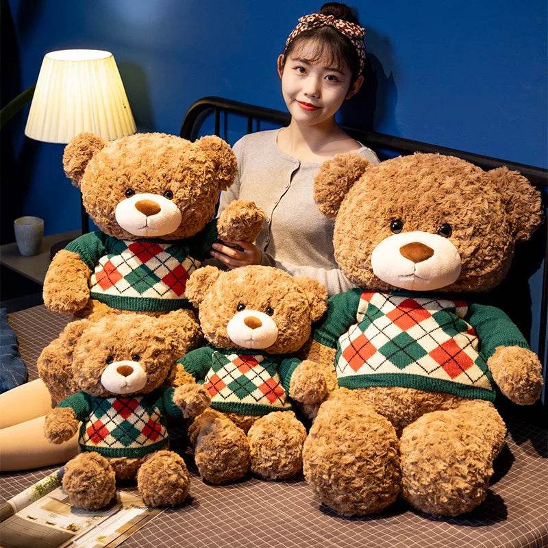 High Quality Toy Kawaii Cartoon Huggale Big Teddy Bear Plush Toys Stuffed Plush Animals Bear Doll Birthday Gift For Children - AIAZ