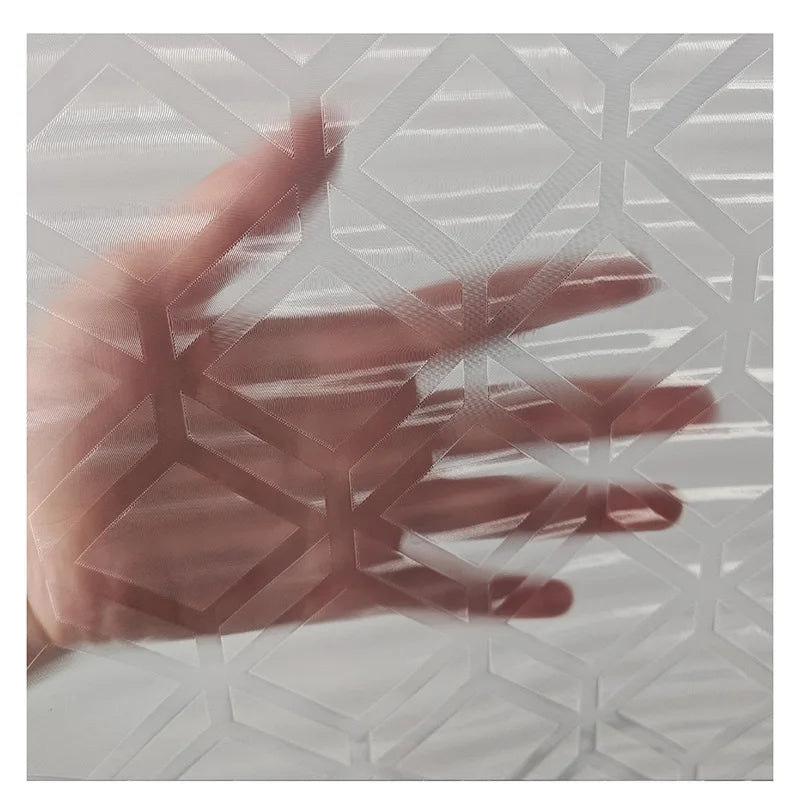 2024 Bathroom shower curtain 180X200 Waterproof Mildew-proof Bathroom curtains rhombus 3D colorful Window curtains Bath curtain