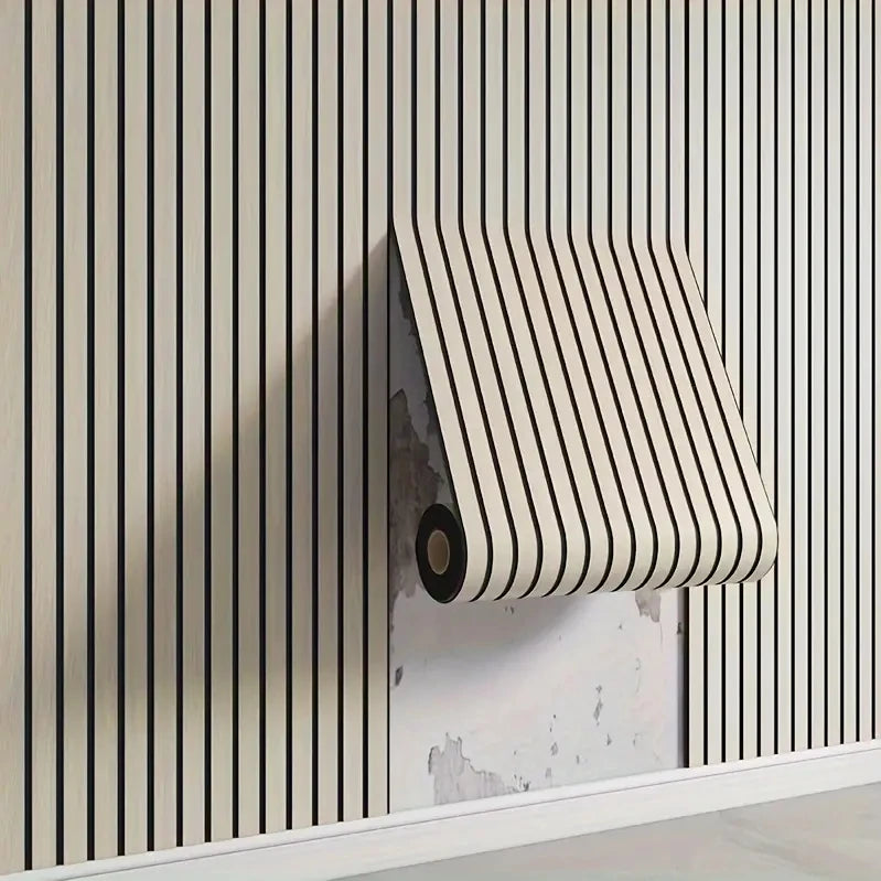 Extra thick 3D retro wood grain self-adhesive wallpaper - perfect for DIY ceiling and wall projects, SXP resin, removable and wa