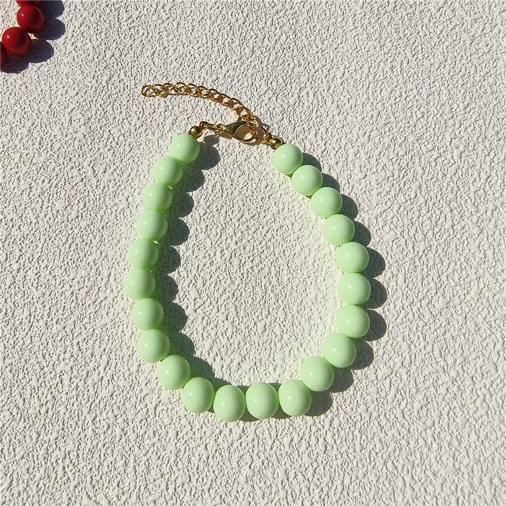 Dogs Necklace Extension Chain Design Pet Collar Fashion Dogs Faux Pearls Necklace Loop DIY Cat Dog Grooming Accessory