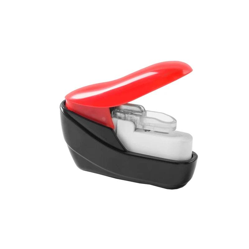 Book Paper Stapling Mini Portable Stapleless Stapler School Office Supplies - AIAZ