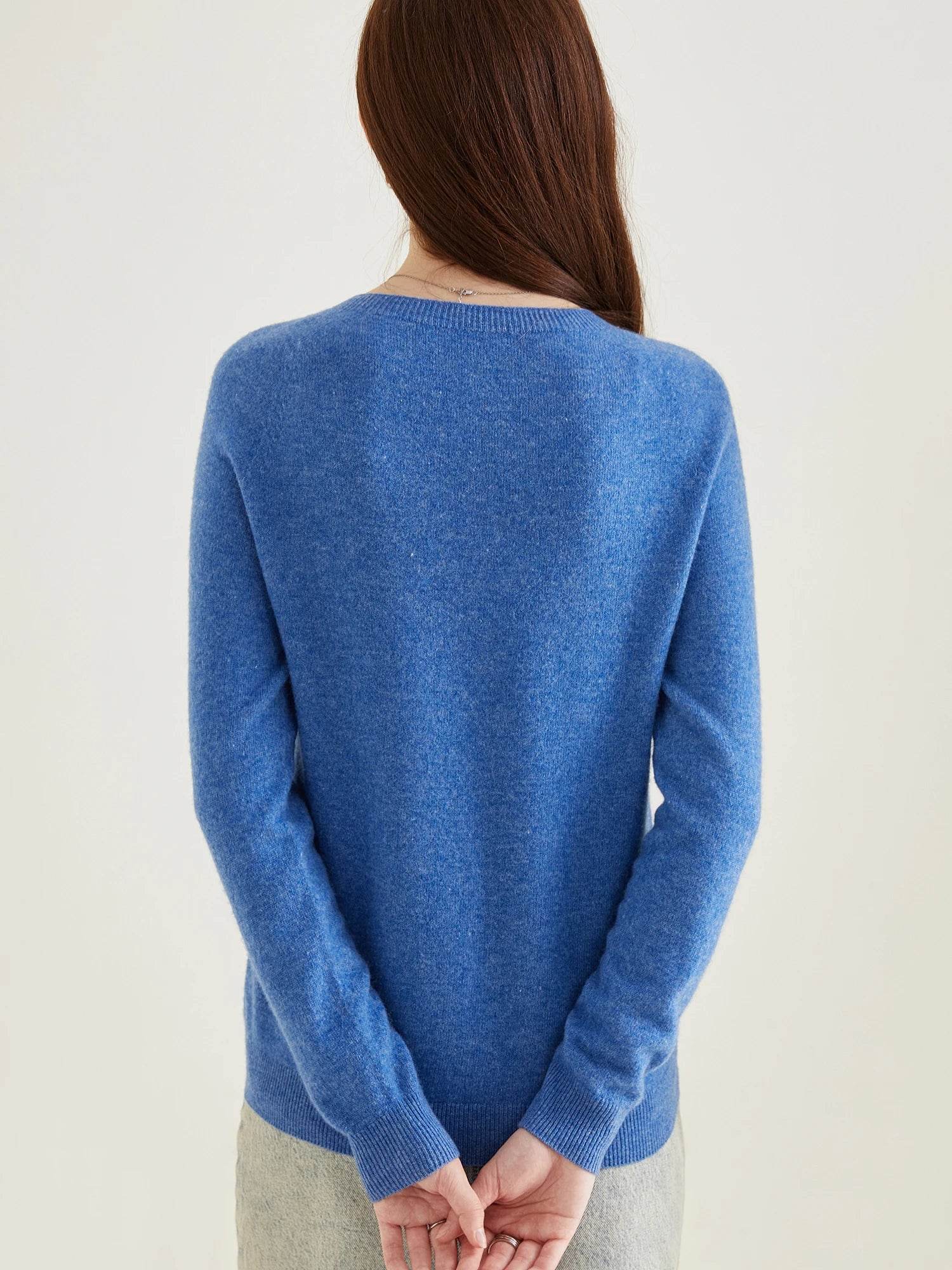 Knit Cardigan for Women Sweater Woman Long Sleeve Top 100% Wool Cardigans Sweaters Vintage Coat Knitwears Jacket Female Clothing - AIAZ