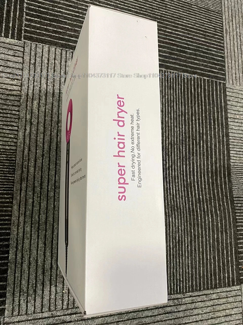 Leafless Hair Dryer New Professional With Flyaway Attachment Negative Ionic Premium Hair Dryers Multifunction Salon Style Tool