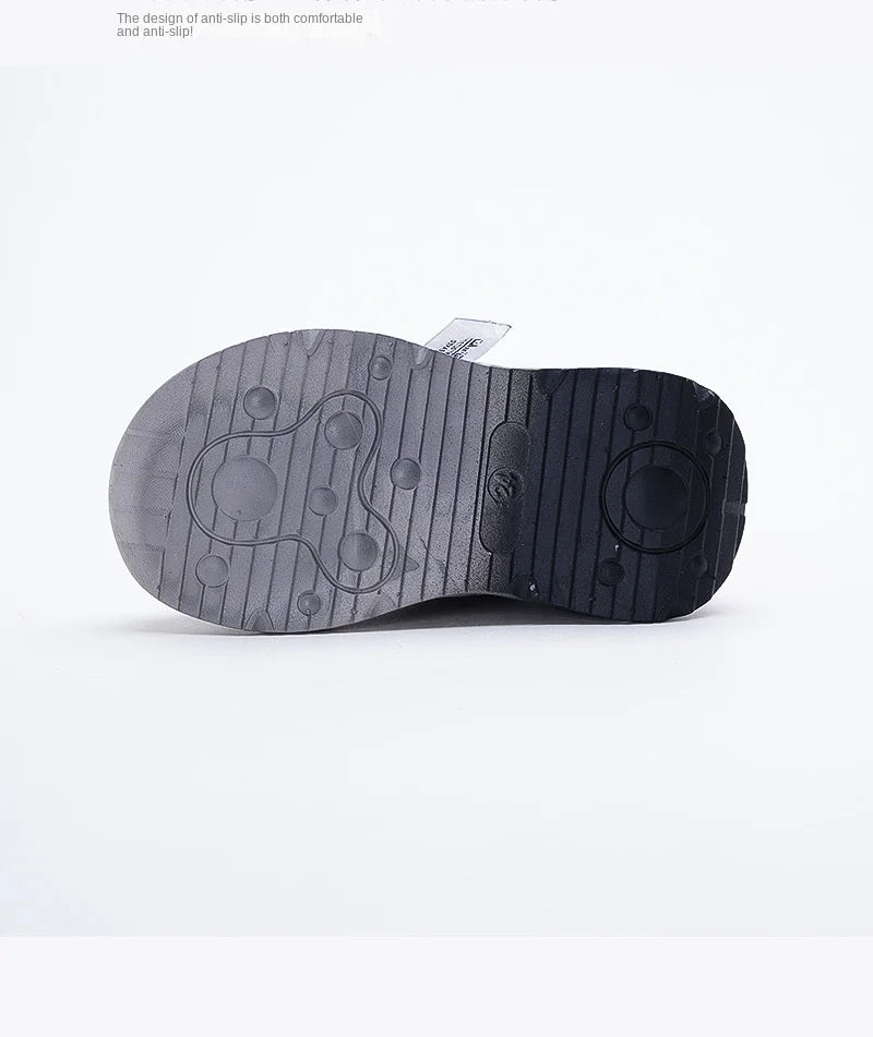 Disney LED Casual Sneakers Red Black For Spring Boys Spiderman Outdoor Shoes Children Lighted Non-slip Shoes Size 21-30