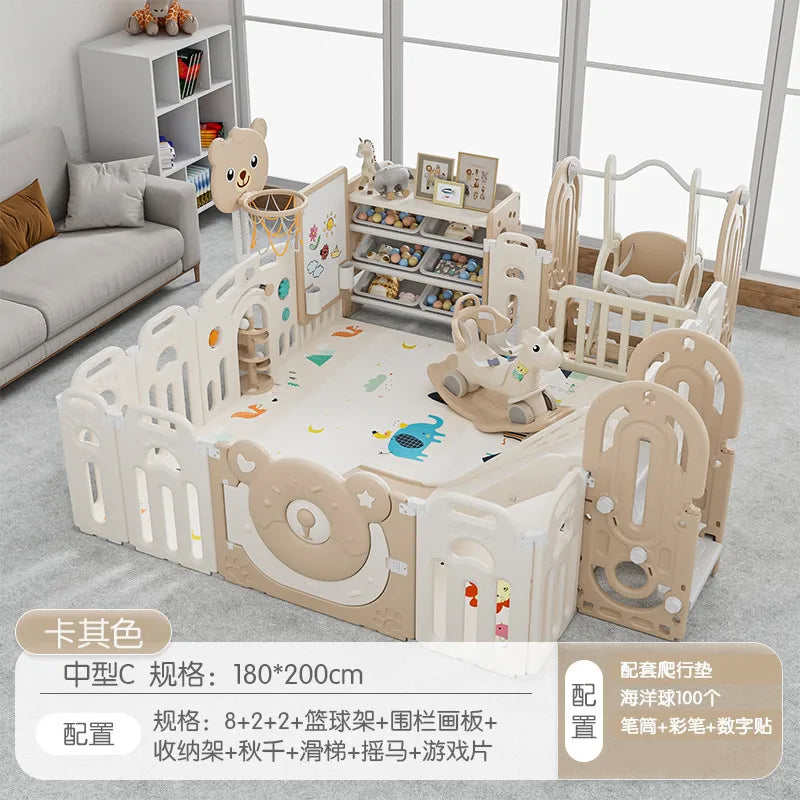 XL Fence Baby Fence Children's Game  Floor Baby Indoor Household Fence