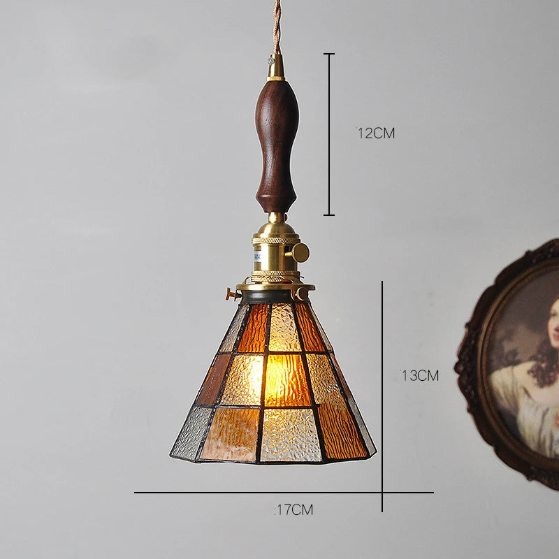 IWHD 2022 NEW Nordic Glass LED Pendant Lights Fixtures Copper Bedroom Dinning Room Restaurant Modern Hanging Lamp Lighting