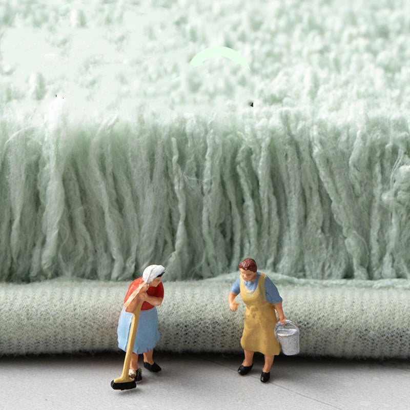 Thick Microfiber Bathroom Doormat,Soft Feeling Bath Feet Carpet,Toilet,Bathtub Side Floor Rugs,Anti-skid Bottom,80x120cm,50x80cm