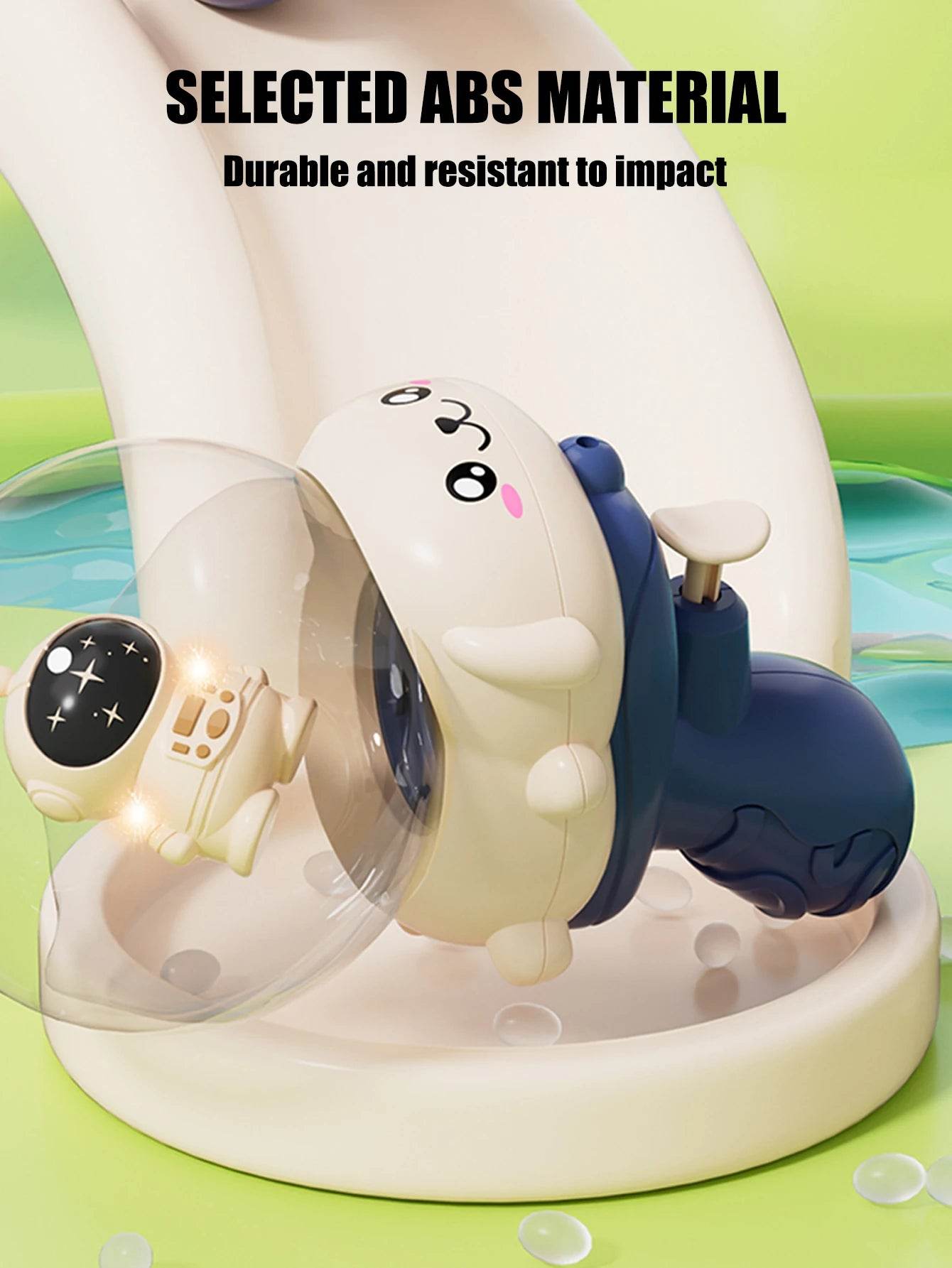 Baby Bath Toy, Bathing Cute Elephant Shower Swimming Water Spraying Clouds Shower Bath Toy For Kids Water Playing Toy - AIAZ