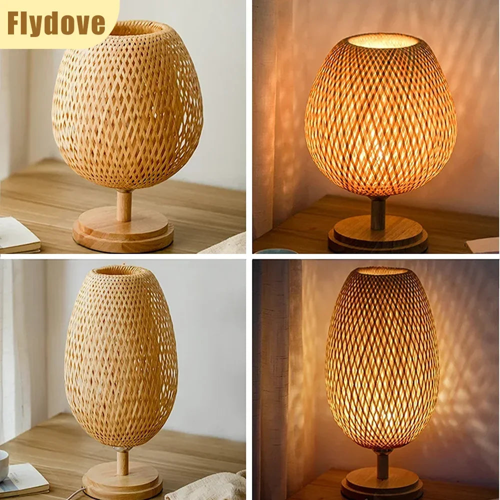 Wooden Wind Small Vine Bar Desk Lamp Creative Modern Living Room Hotel Desk Bedhead Adjustable Home Lighting Decoration Fixtures