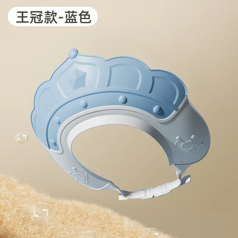 Upgrade Baby Shower Cap Shield Visor Baby Hat For Eye and Ear Protection Adjustable 0-12 Years Children Washing Hair Care Tool