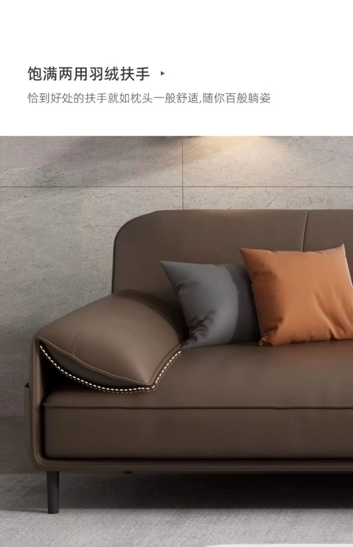 Comfortable Adult Sofa Simple Modern Leather Italian Light Luxury Sofas Business Reception Designer Sillon Cama Home Furniture