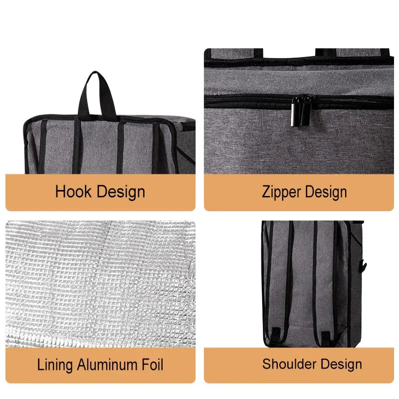 26L Outdoor Cooler Bag Thermal Backpack Insulated Picnic Lunch Bag Camping Food Drink Beer Ice Bag Leakproof Travel Backpack