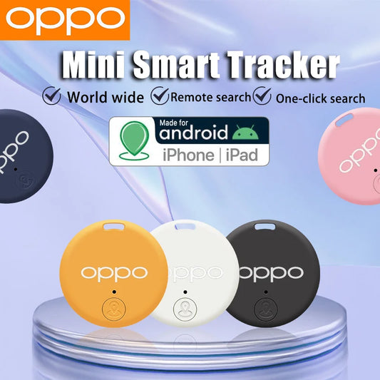 OPPO Mini GPS Tracker Bluetooth 5.0 Children Elderly Anti-Lost GPS Device Car Tracking Locator For IOS Android Smart Finder