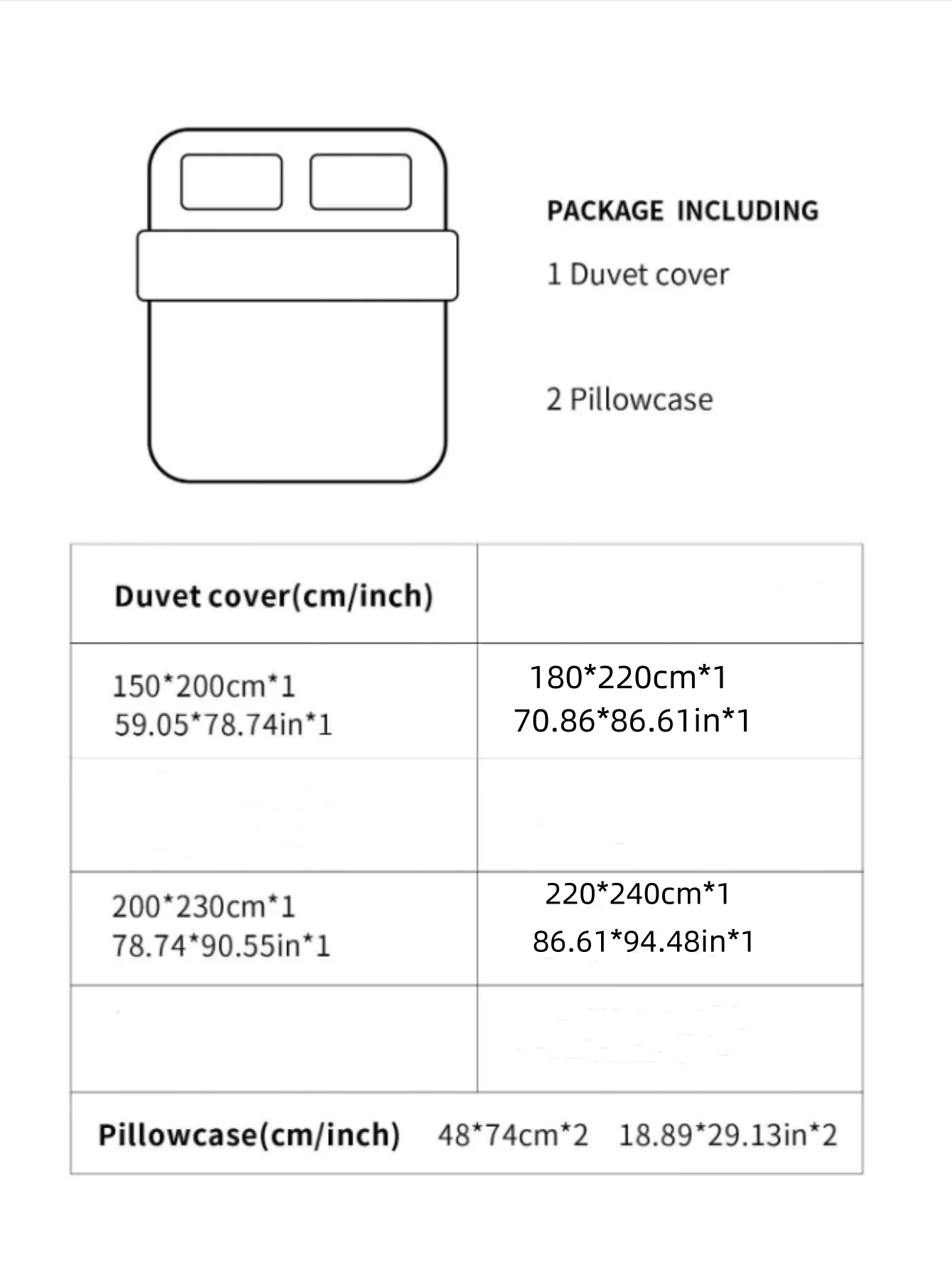 3pcs printed duvet set (1* duvet set + 2 * pillowcase, no core), bedding set, soft and comfortable, all-season
