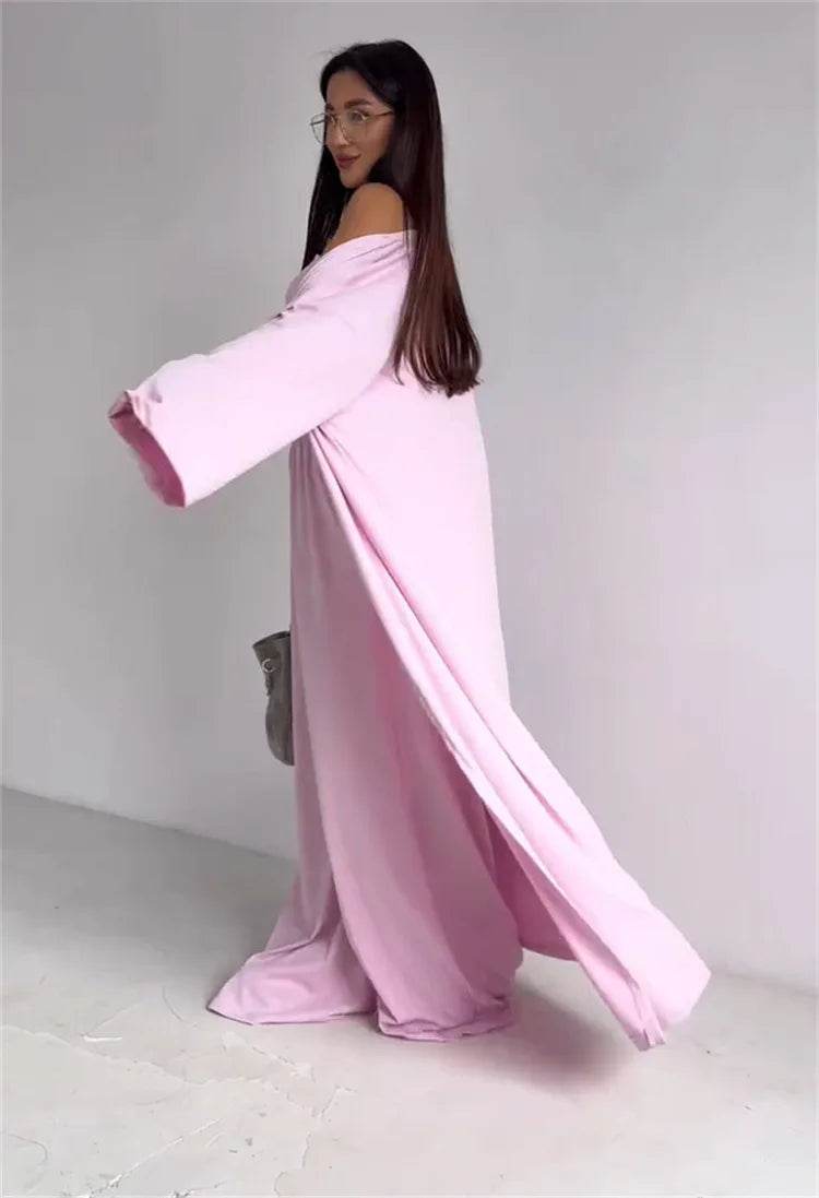 Pants Sets Women Solid Color Loose Long Cardigan Coat Tube Top High Waist Wide Leg Trousers Three Piece Set Casual Lady Suits - AIAZ