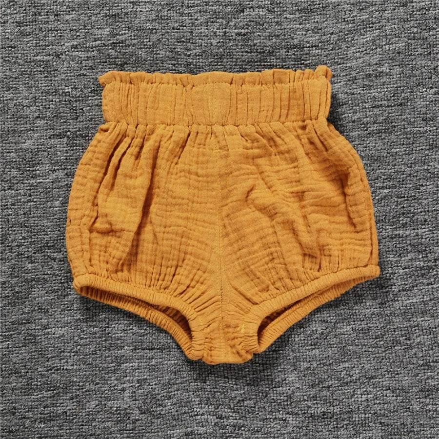 Summer Infant Baby Shorts for Boys Girls PP Pants Children's Clothing Boys Comfortable Cotton Linen Kids Clothes Shorts 3M-6Y - AIAZ