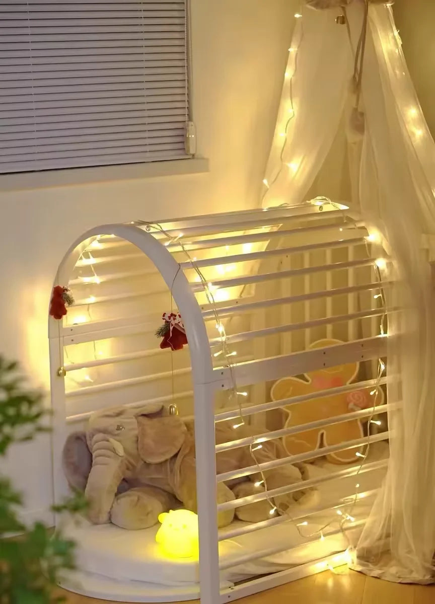 Portable Designs Wheels Mobile Circle Crib Convertible Cribs Sleeping Wood Oval Crib Cot Bed Baby Beds For New Born