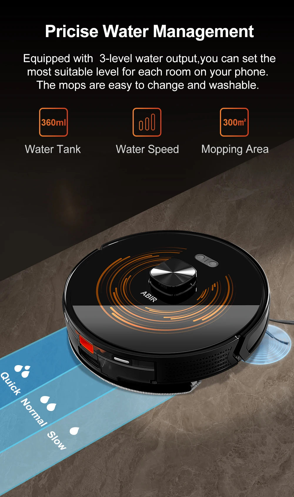 Robot Vacuum Cleaner K30 Self-cleaning dustbin, Dual Laser,UV Spot Cleaning,240mins Runtime, Auto Smart Carpet Floor Washing