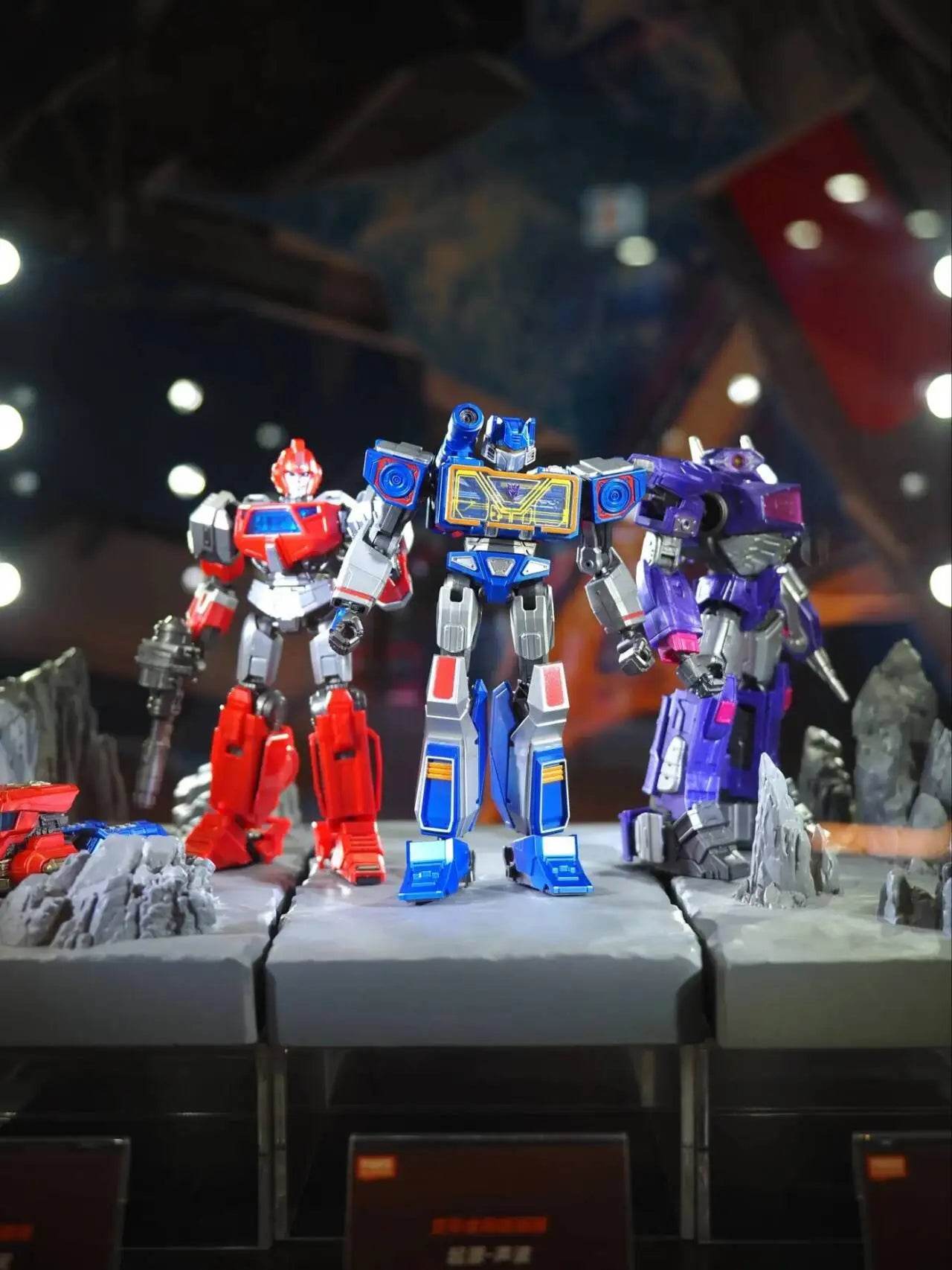 New Listed Blokees Transformers One Classic Class Soundwave Ironhide Shockwave Assembled figures Movable Model Blokees Group - AIAZ