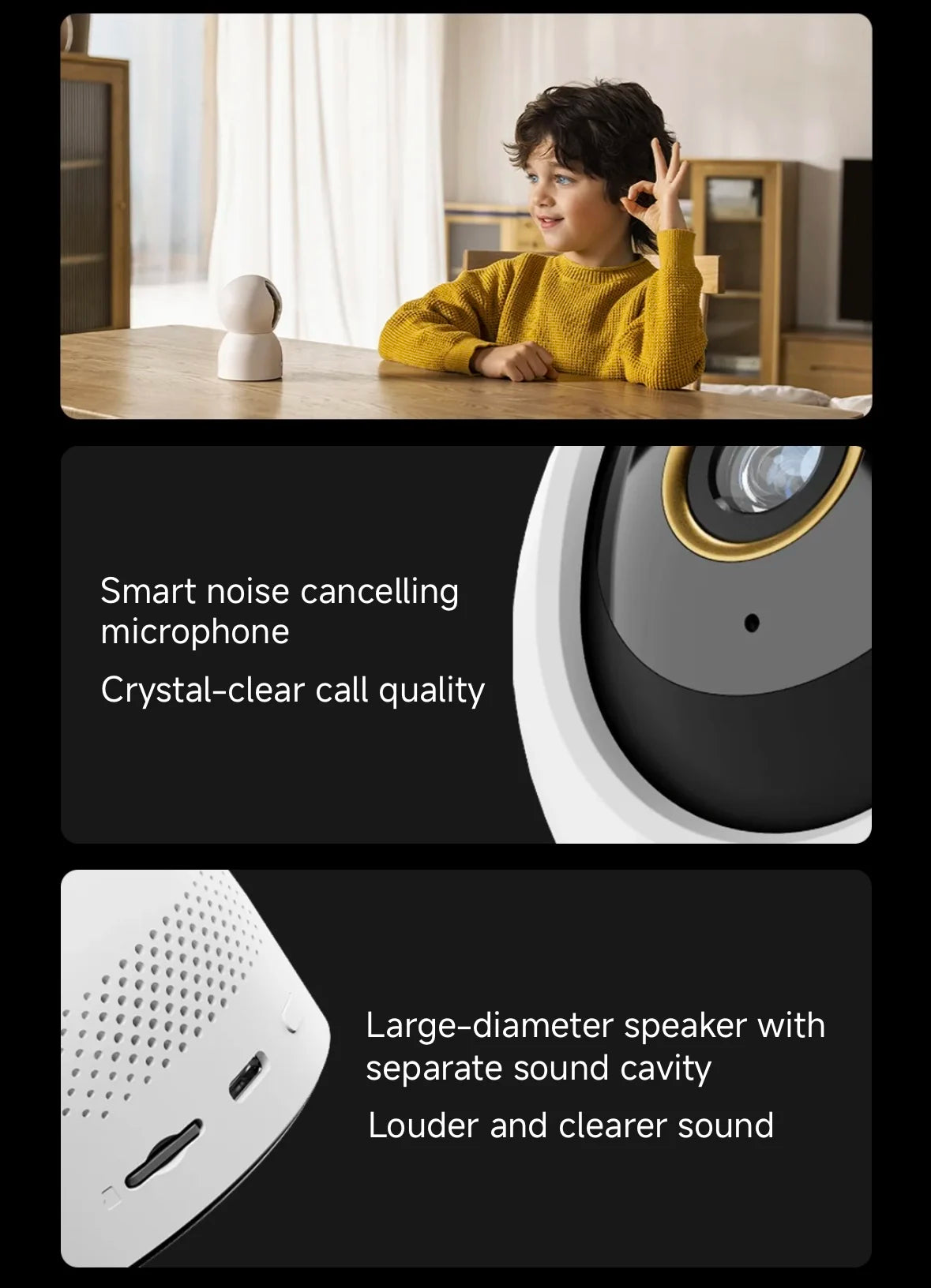 Xiaomi Smart Camera C700 8MP 4K Ultra HD Low Light Full-color Baby Cry Detection Two-Way Voice Call Surveillance Camera