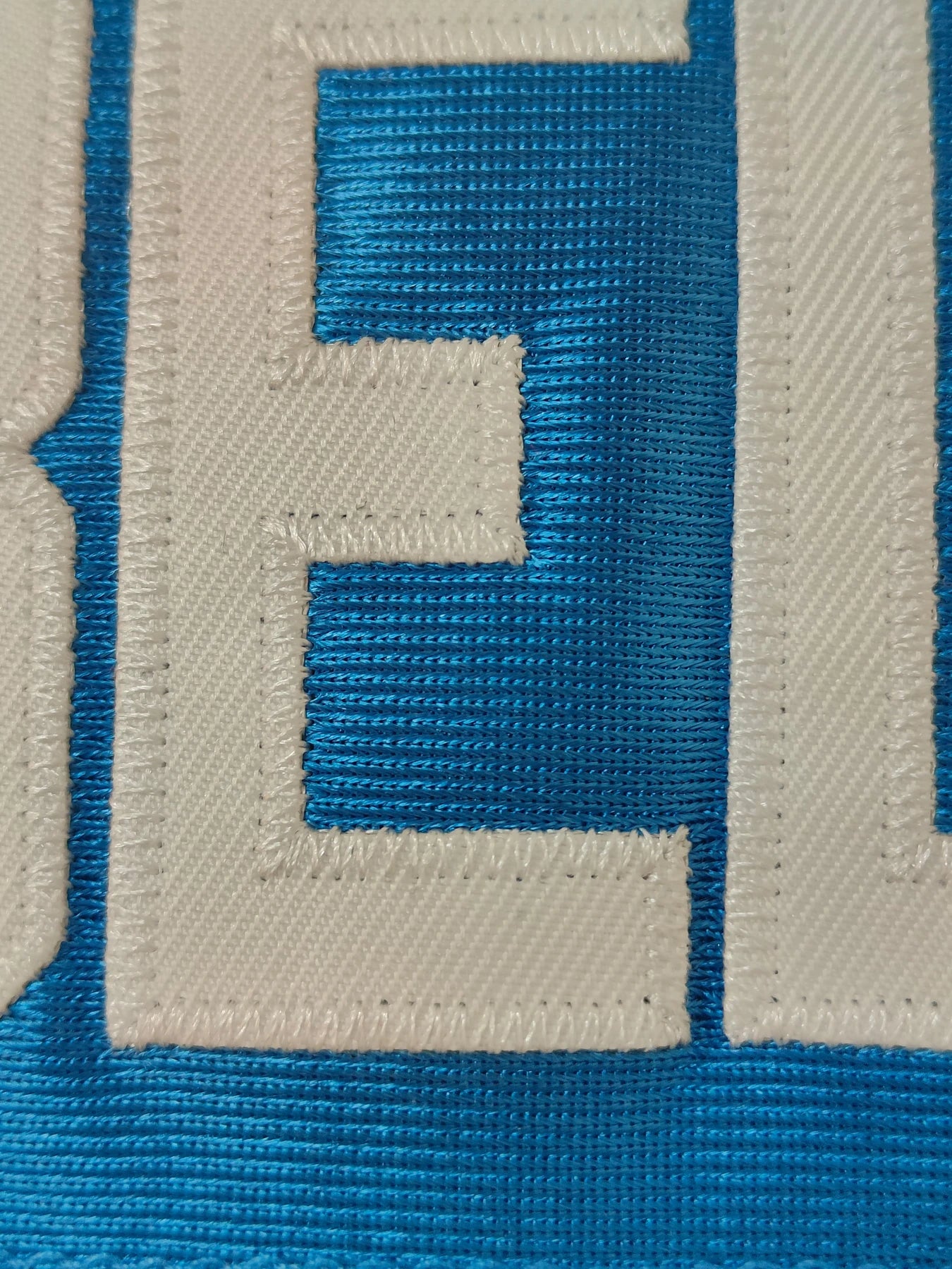 Men's 34 Letter Embroidered American Football Jersey Breathable Soccer Uniform Custom Shirt Classic Retro Mesh Jersey For Adults