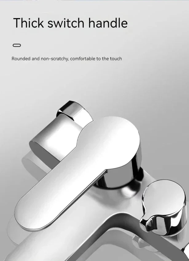 Bathroom Shower Faucet Mixing Valve Shower Shower Set Bathtub Mixing Switch Triple Hot and Cold Faucet Shower Faucet