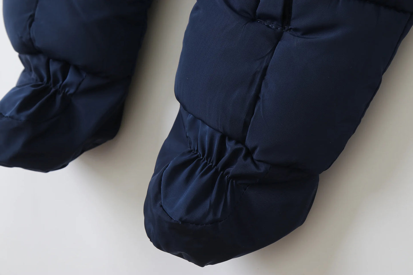 2024 New Winter Baby Rompers Thick Warm Infant Hooded Inside Fleece Jumpsuit Newborn Boy Girl Overalls Toddler Clothing Set