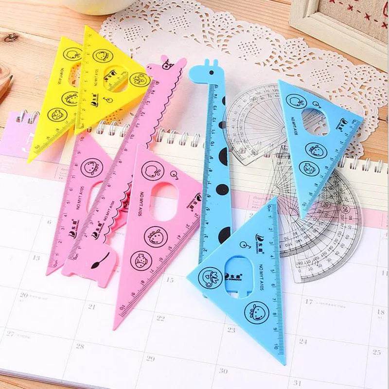 Special! Hawaiian Scale School Supplies Animal Fixing Tools Creative Cartoon Giraffe Shape Colors Random - AIAZ