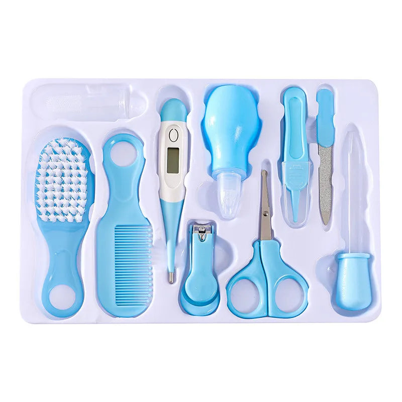 Newborn daily nail Care kit Nail clipper tool Health kit Thermometer Comb Care kit