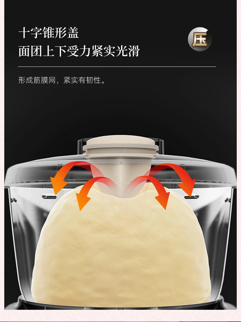 Bear dough mixer, home kneading machine, automatic chef machine, mixing noodle machine, noodle fermentation machine 220V