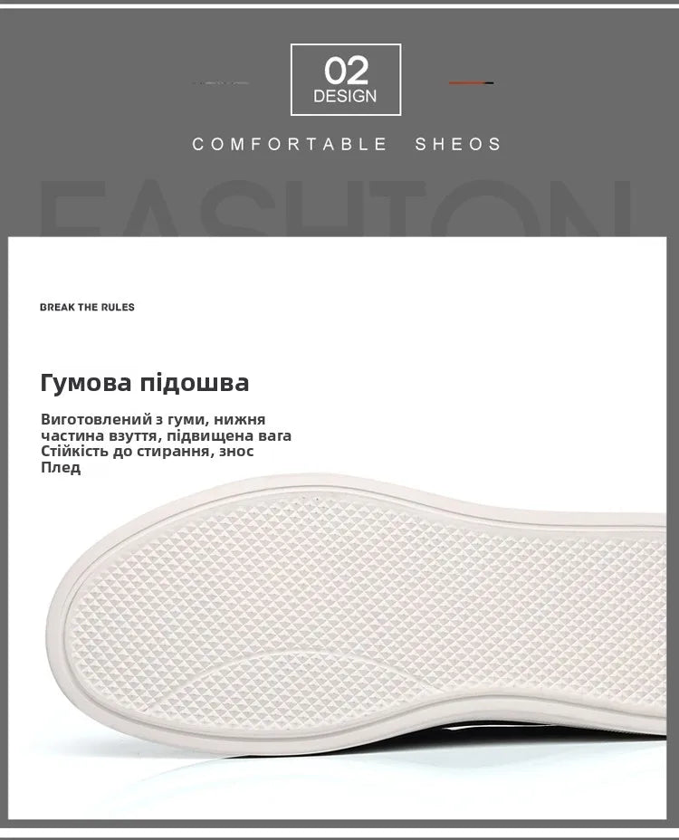 Aokang Men's Slip-On Casual oes Breathable Soft Bot Bean Leather oes Comfortable Rubber Sole Low Heel round Toe