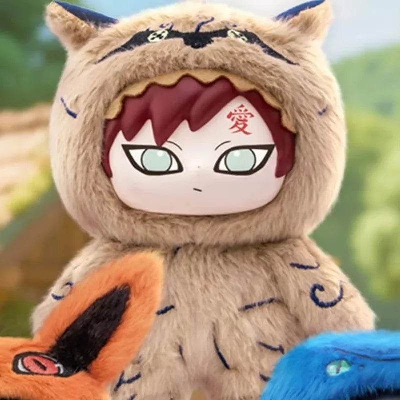 Original BANDAI Eaki Naruto Uzumaki Naruto Blind Box Shippuden Beast Party Series Plush Doll Anime Characters Are Cute Toys Gift - AIAZ