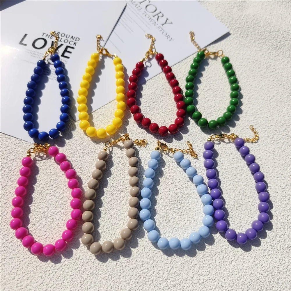 Dogs Necklace Extension Chain Design Pet Collar Fashion Dogs Faux Pearls Necklace Loop DIY Cat Dog Grooming Accessory