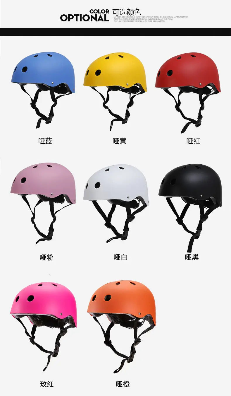 Electric Scooter Round Bike Helmet Cycling Skateboard Ski Child Sports Safety Bicycle Helmet Four Seasons Bike Accessories