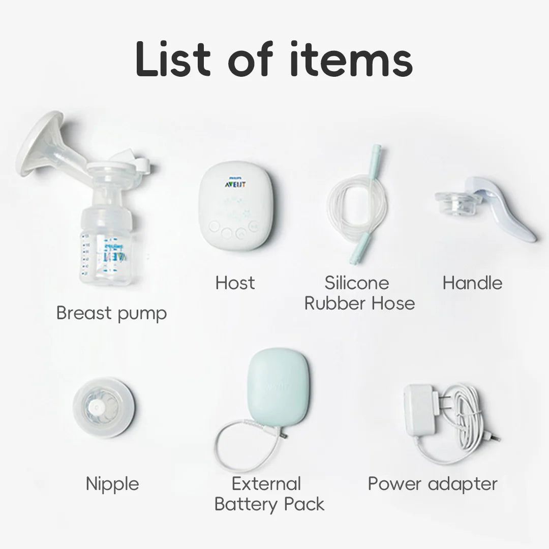 PHILIPS AVENT Electric Breast Pump 2 Modes USB Chargable Silent Portable Milk Extractor Automatic Milker Portable Breast Pump