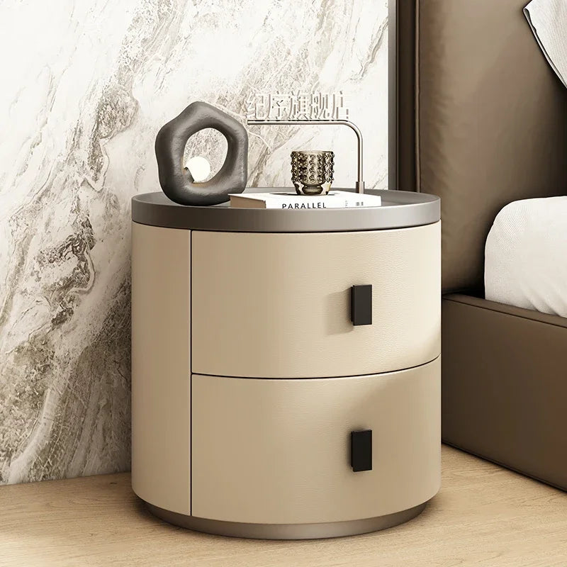 Nordic Solid Wood Bedside Table,Nightstand,Storage Cabinet,Comfortable with Drawer,Bedroom Bedside Tables,Living Room Furniture