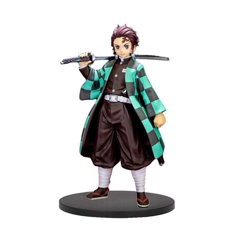 Anime Demon Slayer Figure Kamado Tanjirou Nezuko Action Figures Model Toys Zenitsu Figurine Inosuke Kimetsu No Yaiba Figura - AIAZ