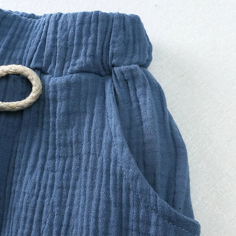 2 Pieces Babies Outfit Set Cotton Newborn Baby Girl Clothes Boys Toddler Romper T-shirts and Shorts Infant Design Soft Clothes