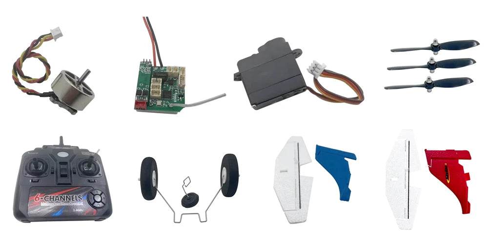 Qidi560 Moore M7 Off-road RC Plane 4CH Brushless Remote Control Airplane Fixed Wing Aircraft Model EPP Foam Toys for Children - AIAZ