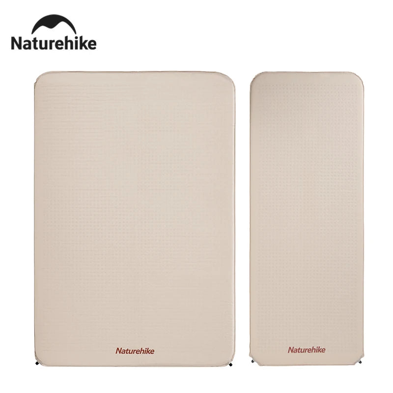 Naturehike 2025 New Self Inflating Air Mattress 6cm Thicken Ultralight Picnic Sleeping Pad Folding Outdoor Camping Air Mat