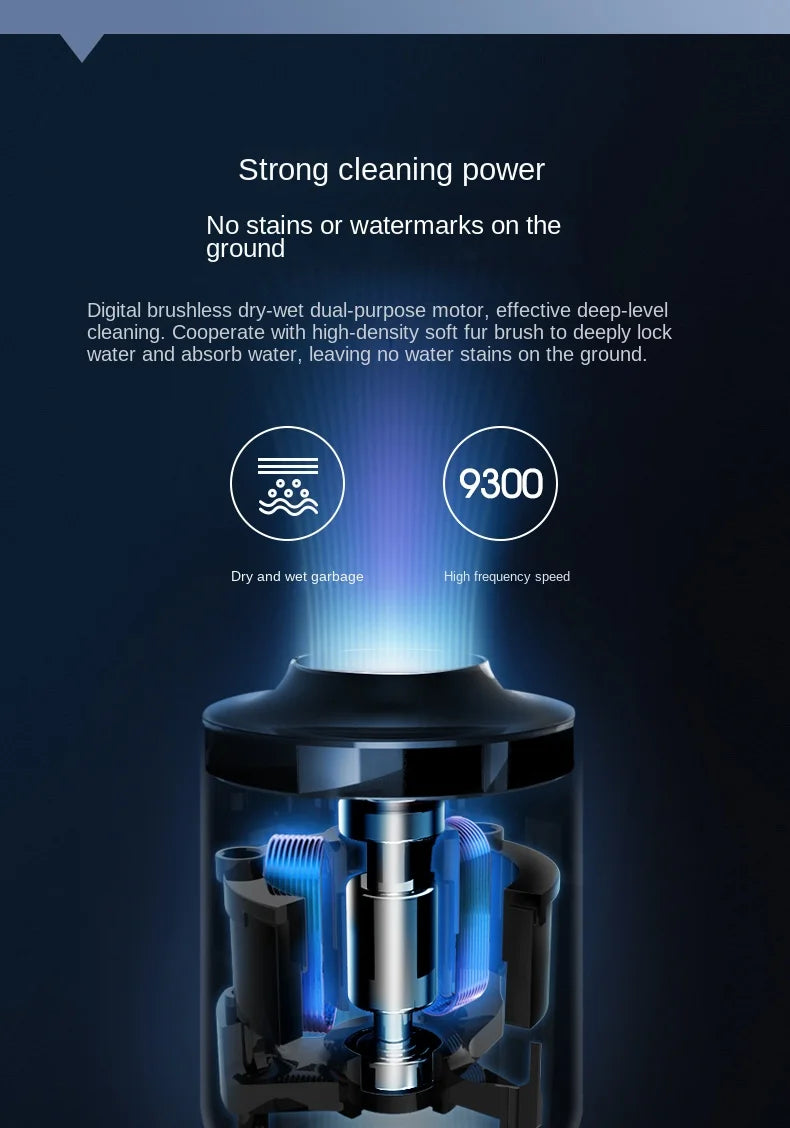 TINECO wireless floor scrubber cleaning machine IFLOOR SE household wet and dry dual-purpose suction and mop integrated