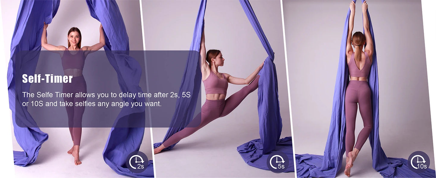 10X Optical Zoom Camera 64MP Digital DSLR Camera for Photography 4K HD Youtube Video Vlog Camcorder Auto Focus Webcam SLR Camera