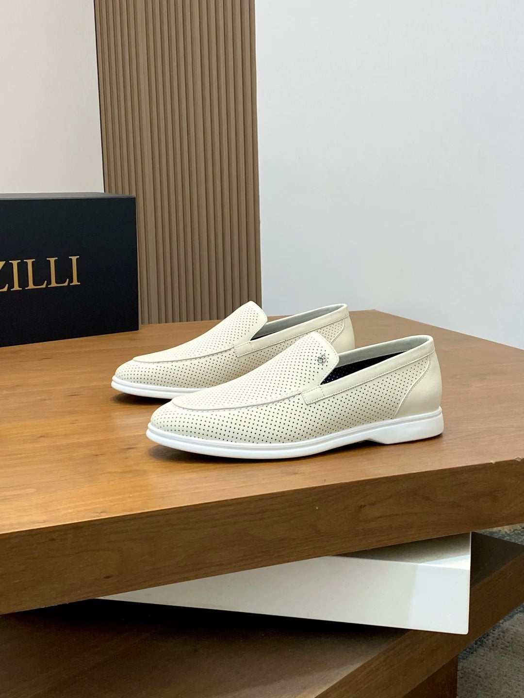 OECHSLI Shoes Cowhide Suede 2025 new breathable comfortable quality genuine leather comfort Men‘s European big size 38-46