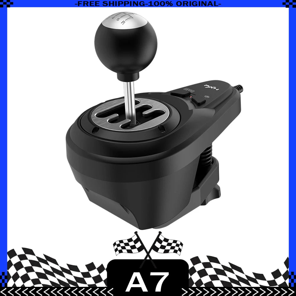 Pxn A7 Game Gear Lever For Pxn-V10 Game Steering Wheel Controller 6+1 Gear Special Custom Manual Shift Lever Of Game Simulator