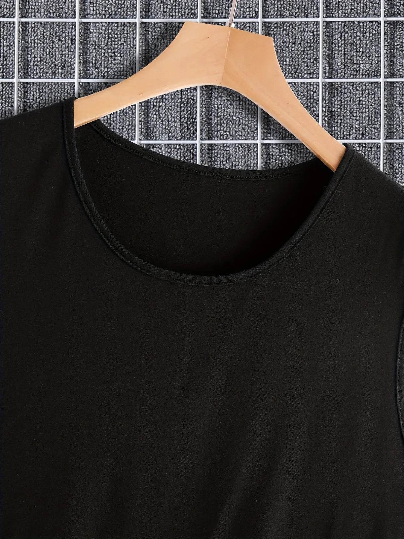 Men's vest short-sleeved T-shirt - Modern T-Shirt White Milano Italy Print Casual Wear - AIAZ